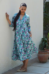 GREEN MIA FIGUIERES DRESS