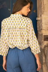 BLUE CHERRY GRACE SHIRT