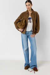 TACHA SUEDE JACKET