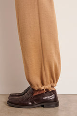 YVES1927-12-B JERSEY MERINO WOOL KNIT CARGO TROUSERS