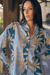 ALKA BLUE MEJEAN SHIRT