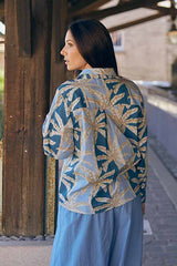 ALKA BLUE MEJEAN SHIRT