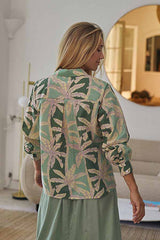 ALKA GREEN MEJEAN SHIRT