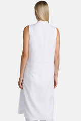 BERTUCI WHITE LINEN TUNIC