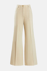 ALI WHITE FLARED TROUSERS