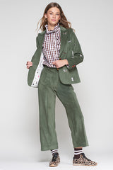 HEATHER EMBROIDERY PANA VERDE CAZA JACKET