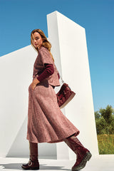 SUPPLE TWEED STRAIGHT TOP