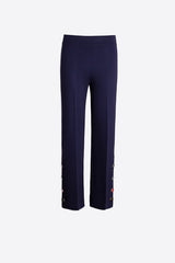 BEE BUTTONS NAVY TROUSERS