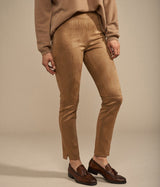 POPA SUEDE LOOK LEGGINGS