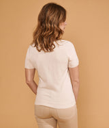 ADO SHORT SLEEVE SWEATER