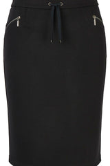 ZIPPED POCKETS CLASSIC SKIRT