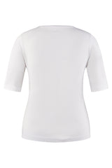 WHITE BASIC T-SHIRT
