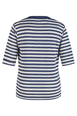 NAVY STRIPED TWIN-SET