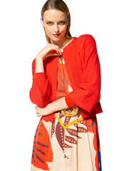 FANCY DESIGN KNITTED CARDIGAN