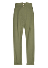 HIGH WAIST BAGGY TROUSERS