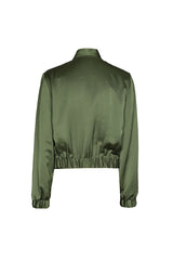 CYPRESS SHORT SHINY BOMBER VEST