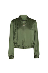 CYPRESS SHORT SHINY BOMBER VEST