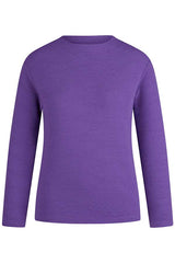 PUPLE CREWNECK PULLOVER