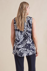 ELEGANT PRINTED BLOUSE