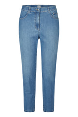 LIGHT DENIM MOM-FIT JEANS