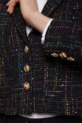 ELVIRA SEQUINS BLACK CHANEL JACKET