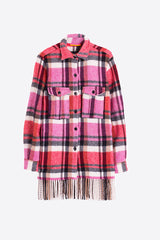FEDERICA PURE VIRGIN WOOL BLANKET JACKET