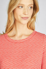 ABSTRACT PRINT T-SHIRT