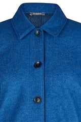 ROYAL BLUE WOOL JACKET