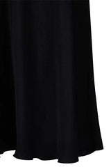 DEEP BLUE FLOWY SKIRT