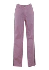 PINK GLITTERED SIDE STRAIGHT CUT JEANS