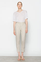 BEIGE STRAIGHT TROUSER
