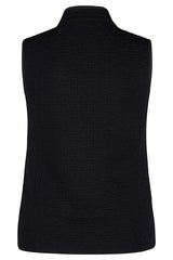 NAVY BLUE ZIPPED  VEST