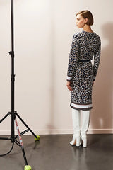 LEOPARD PRINT TUBE SKIRT