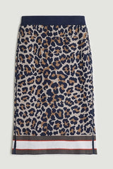 LEOPARD PRINT TUBE SKIRT