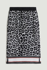 LEOPARD PRINT TUBE SKIRT
