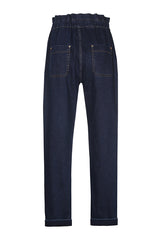 HIGH WAIST BAGGY TROUSERS