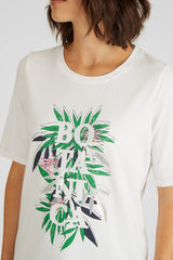 WHITE BOTANICA T-SHIRT