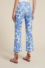 ALIN FLARED PRINTED TROUSERS