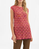 KNIT FABRIC TUNIC