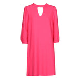 HOT PINK STRAIGHT-FIT DRESS