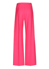 HOT PINK BUTTERFLY DETAIL STRAIGHT TROUSERS