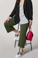 CLARA POLKA DOT DECONSTRUCTED BLAZER