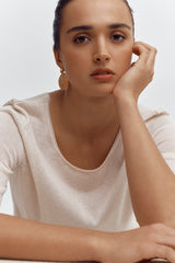 ARIELLE IRIDESCENT KNIT SWEATER