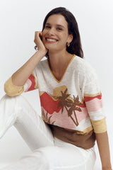 ANTILLES PALM TREE SWEATER