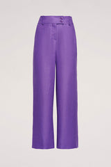 ABITUDINE PURPLE WIDE TROUSERS