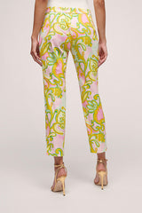 AUSTRIA JACQUARD PATTERN TROUSERS