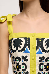 BESANA ALL-OVER PRINT TOP