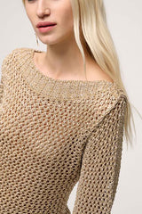 CAVOLFIORE PERFORATED PULLOVER