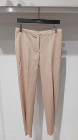 STRAIGHT CUT COTON TROUSERS