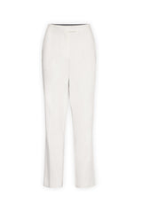 MARZIA STRAIGHT-LEG STRETCH COTTON PANTS
